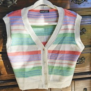 SHEIN Sweater Vest Sz L